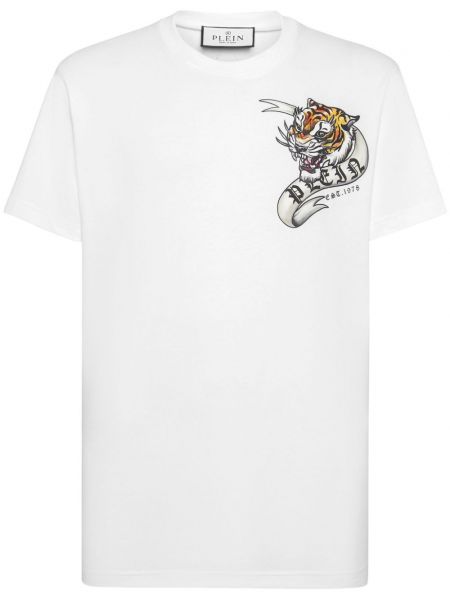 T-shirt Philipp Plein hvid