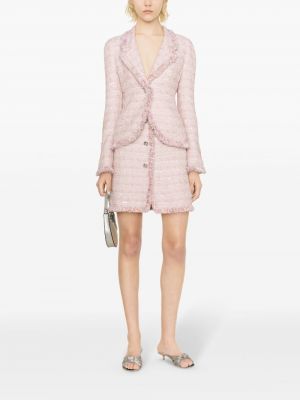 Tweed jacke Giambattista Valli pink