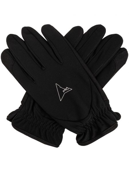 Ръкавици с принт Roa черно