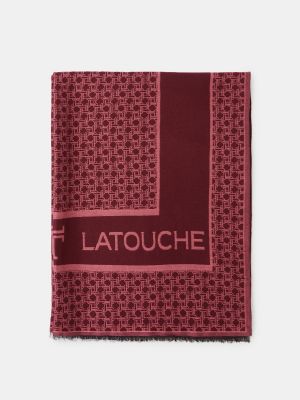 Bufanda de algodón Latouche rosa