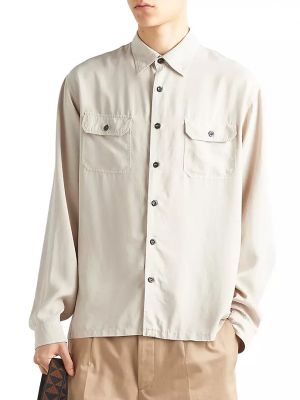 Шелковая рубашка Prada