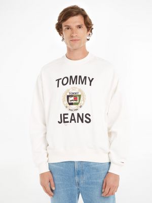 Mikina Tommy Jeans biela