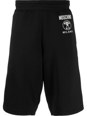 Glida på sportshorts Moschino svart