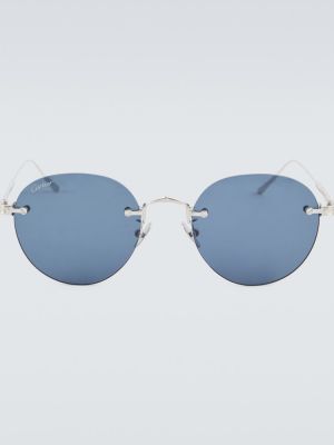 Sunčane naočale Cartier Eyewear Collection plava