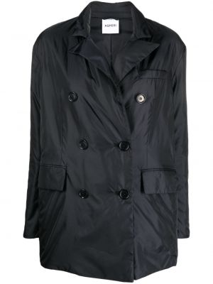 Παλτό με τσέπες Aspesi μαύρο