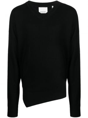 Асиметричен пуловер Marant черно