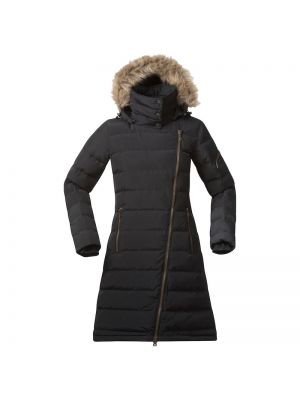 Пуховое пальто Bergans черное