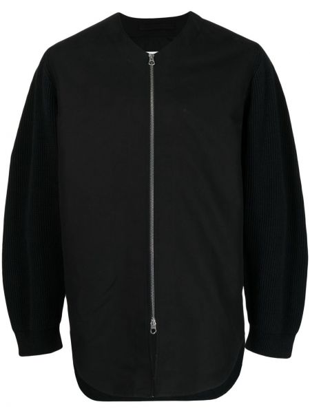 Giacca bomber con cerniera Jil Sander nero