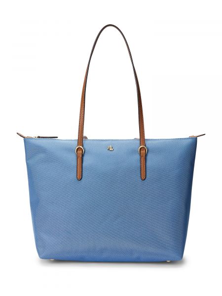 Nákupná taška Lauren Ralph Lauren modrá