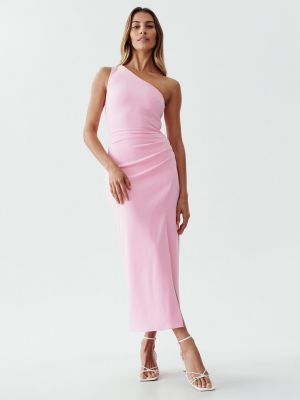 Κοκτέιλ φόρεμα Calli ροζ