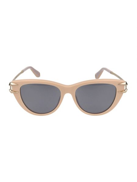 Okulary przeciwsłoneczne Roberto Cavalli beżowe