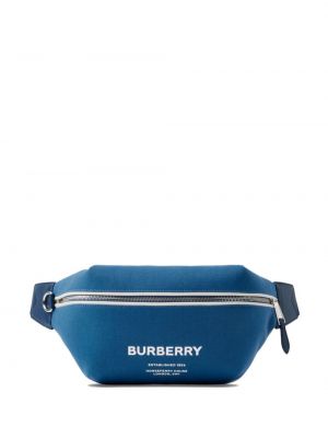 Leder gürtel Burberry blau