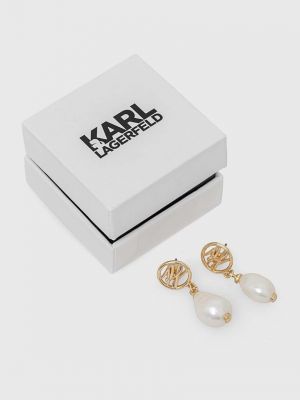 Uhani Karl Lagerfeld zlata