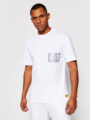 Тениска Caterpillar бяло