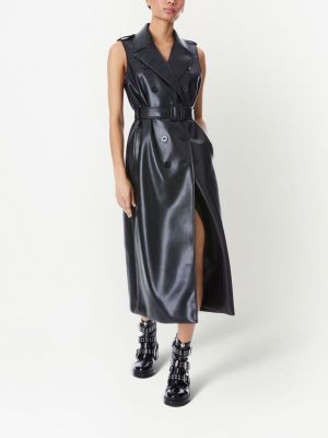 Trench sans manches Alice + Olivia noir