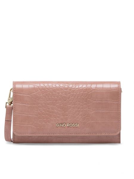 Чанта през рамо Gino Rossi розово