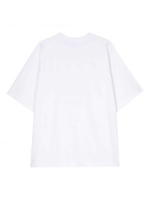 Koszulka z nadrukiem Studio Nicholson biała