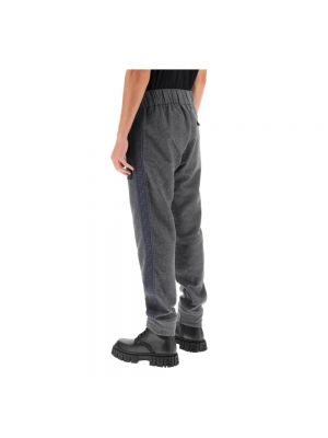 Pantalones de chándal con estampado de cachemira Fendi gris