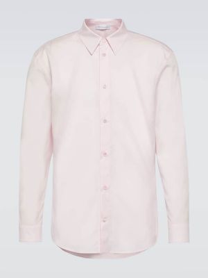 Bavlněná košile Gabriela Hearst růžová