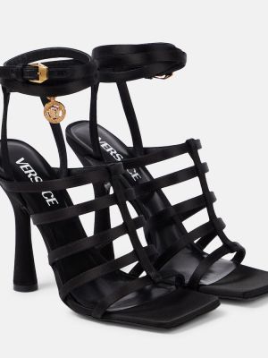 Sandali di raso Versace