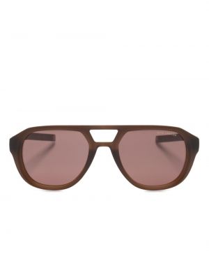 Okulary przeciwsłoneczne Dita Eyewear brązowe