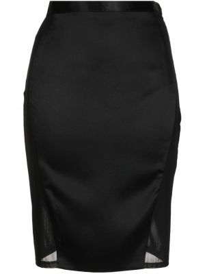 Svilena midi suknja Kiki De Montparnasse crna