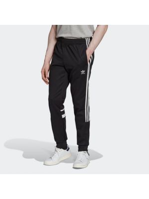 Pantalon en tricot Adidas noir