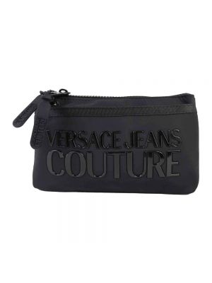 Nylonowa kopertówka Versace Jeans Couture czarna