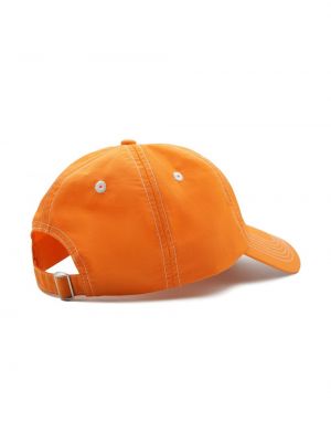 Raštuotas kepurė su snapeliu Sporty & Rich oranžinė