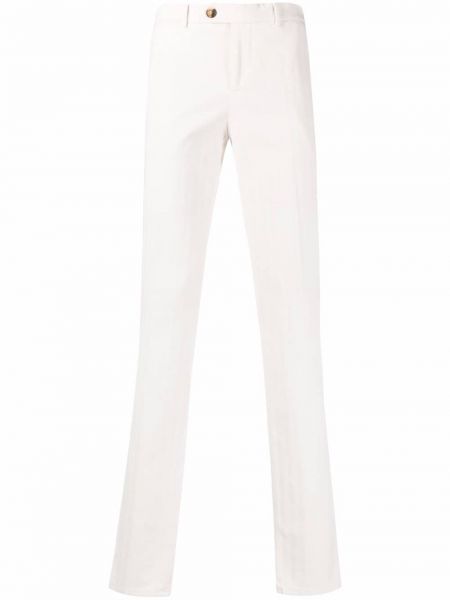 Pantalones slim fit Brunello Cucinelli blanco
