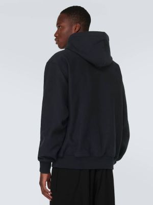 Jersey hoodie aus baumwoll Burberry schwarz