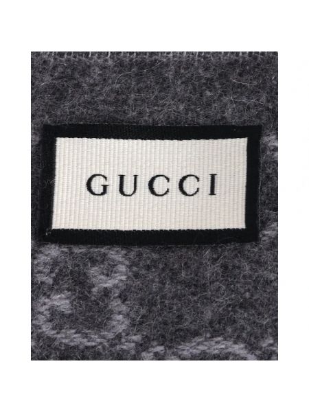 Bufanda de cachemir Gucci Vintage gris