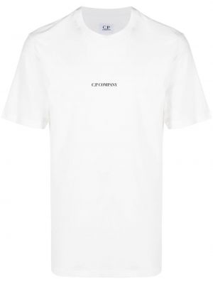 Camiseta con estampado C.p. Company blanco