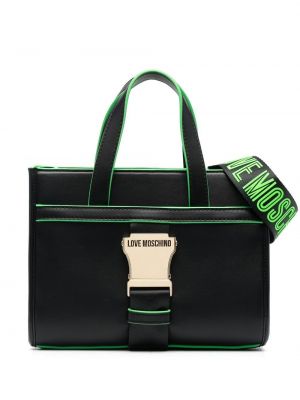 Spenne shoppingbag Love Moschino svart