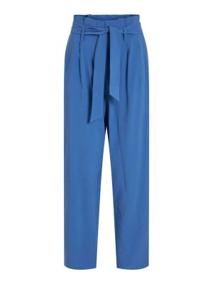 Pantaloni plissettati Vila blu