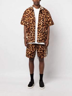 Leopardí košile s potiskem Mastermind Japan