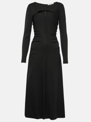 Midi šaty Diane Von Furstenberg čierna
