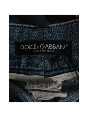 Vaqueros de algodón Dolce & Gabbana Pre-owned azul