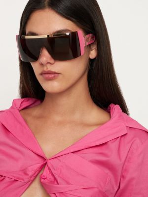 Okulary przeciwsłoneczne Palm Angels różowe
