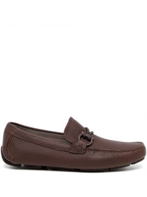 Loafers Salvatore Ferragamo brun