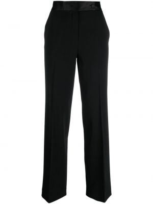 Asymetrické kalhoty s knoflíky Antonelli černé