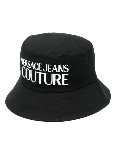 Σκούφος Versace Jeans Couture μαύρο