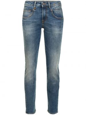 Vaqueros skinny de cintura baja R13 azul