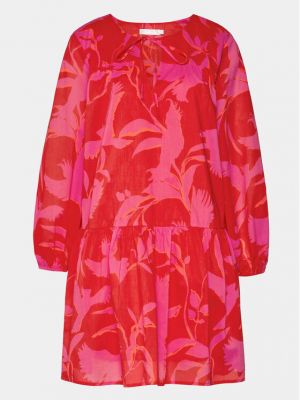 Laza szabású ruha Seafolly rózsaszín
