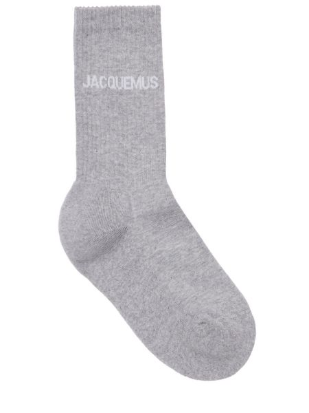 Чорапи Jacquemus сиво