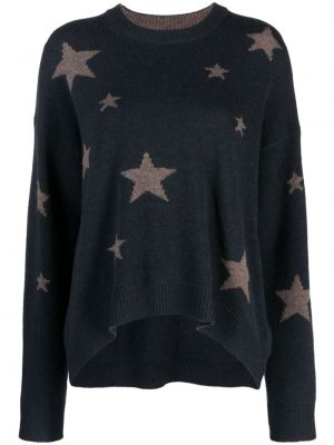 Kašmírový svetr s hvězdami Zadig&voltaire