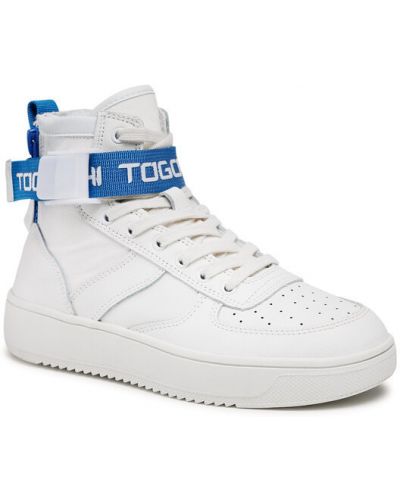 Sneakerși Togoshi alb