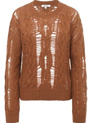 Шерстяной свитер Dorothee Schumacher коричневый
