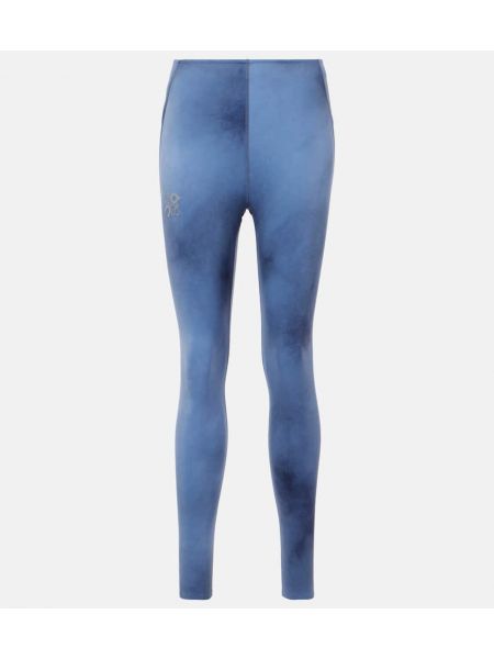Pantaloni tuta tie-dye Loewe blu