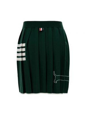 Mini falda Thom Browne verde